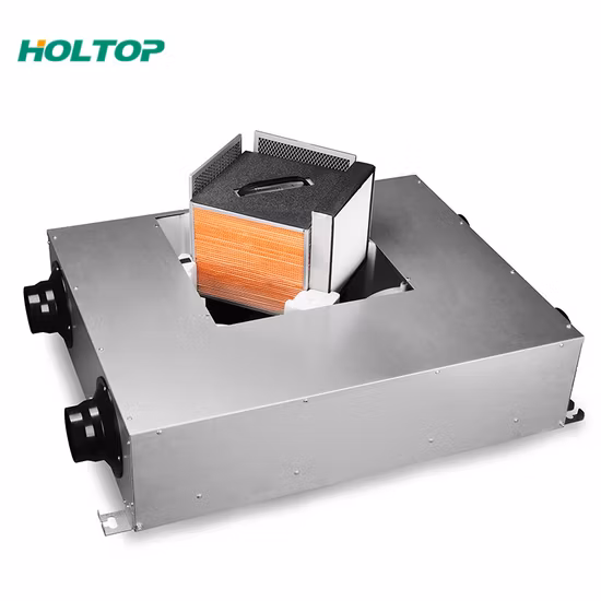 Holtop WiFi 機能エネルギー回収換気扇全熱交換器 150/250/350CMH